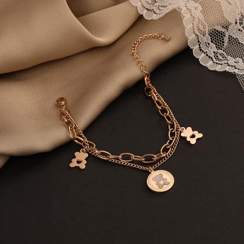 Armband Barn Björn Roséguld