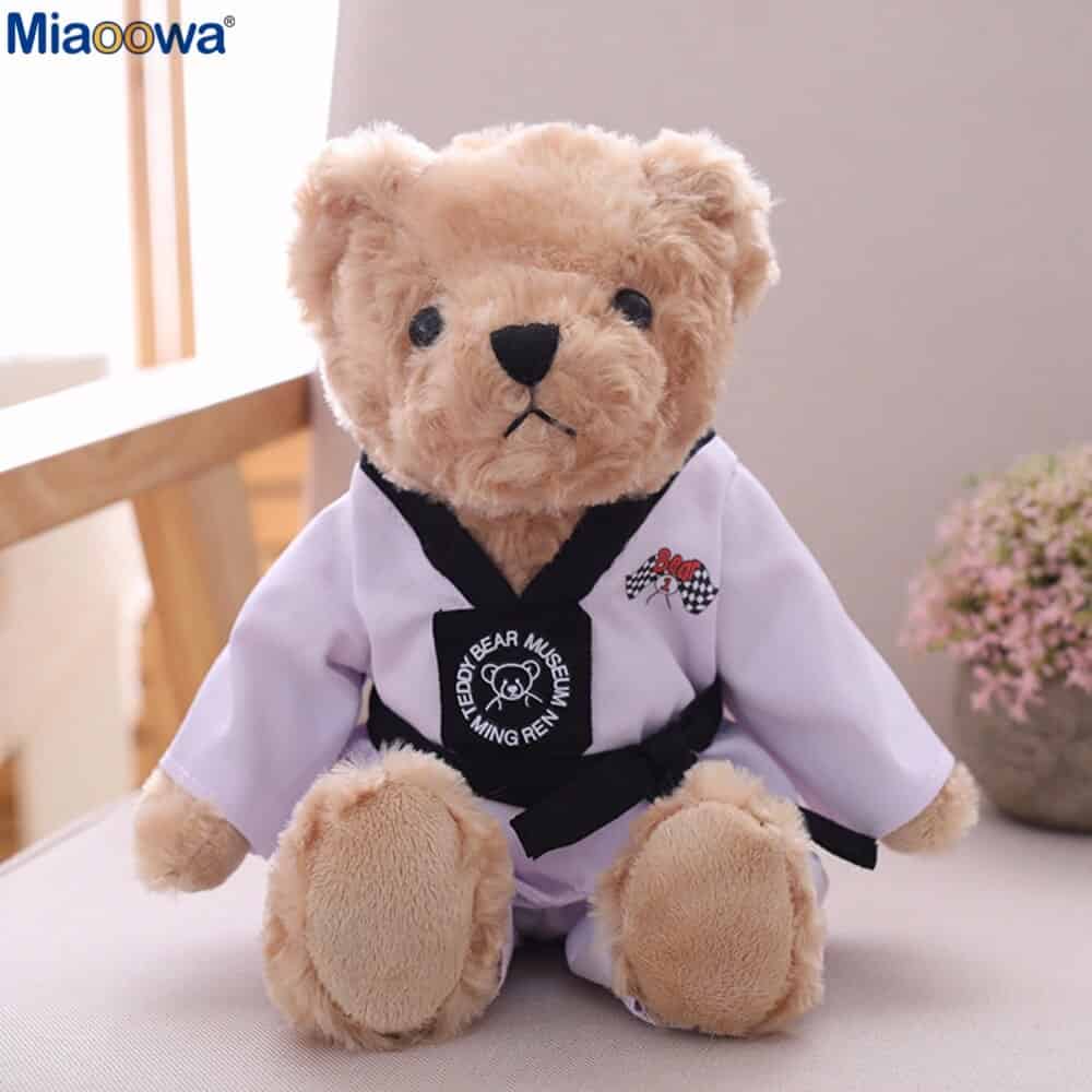Gosedjur Teddy Björn Kung Fu