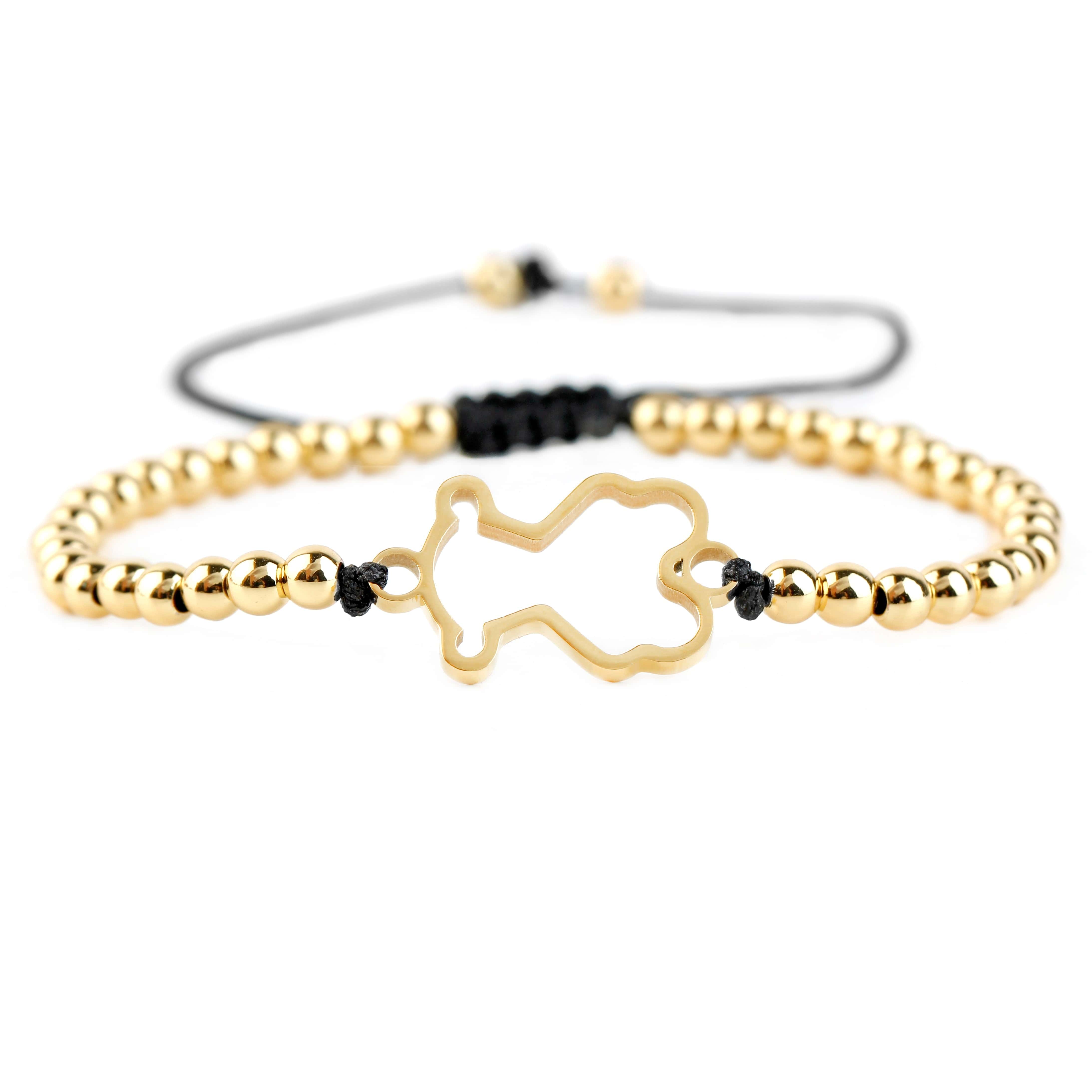 Armband Barn Teddy Björn Snöre